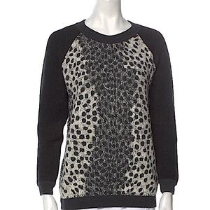 Maison Olga sweater / size md / worn once / excellent condition / animal print